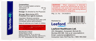 Telvilite 80 Tablet 10