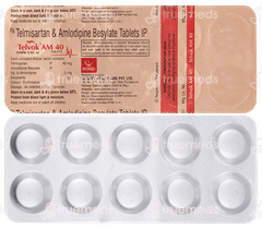 Telvok Am 40 Tablet 10 Telvok Am 40 Tablet 10