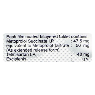 Telwave M 40/50 Mg Tablet 10