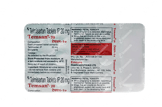 Temsan 20 MG Tablet 15