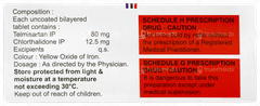 Temsan 80 Ct Tablet 10 Temsan 80 Ct Tablet 10