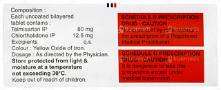 Temsan 80 Ct Tablet 10