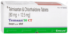 Temsan 80 Ct Tablet 10 Temsan 80 Ct Tablet 10