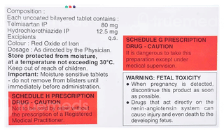 Temsan 80 H Tablet 10