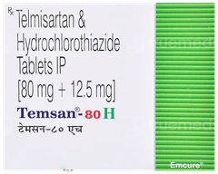 Temsan 80 H Tablet 10 Temsan 80 H Tablet 10