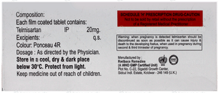 Temsi 20 Tablet 10