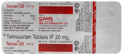 Temsi 20 Tablet 10 Temsi 20 Tablet 10