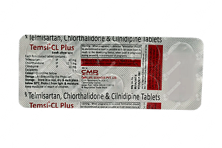 Temsi Cl Plus 40/10/12.5 MG Tablet 10