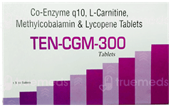 Ten Cgm 300 Mg Tablet 10