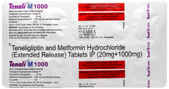 Tenali M 1000 Tablet 10 Tenali M 1000 Tablet 10