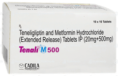 Tenali M 500 Tablet 10 Tenali M 500 Tablet 10