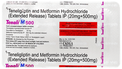 Tenali M 500 Tablet 10 Tenali M 500 Tablet 10