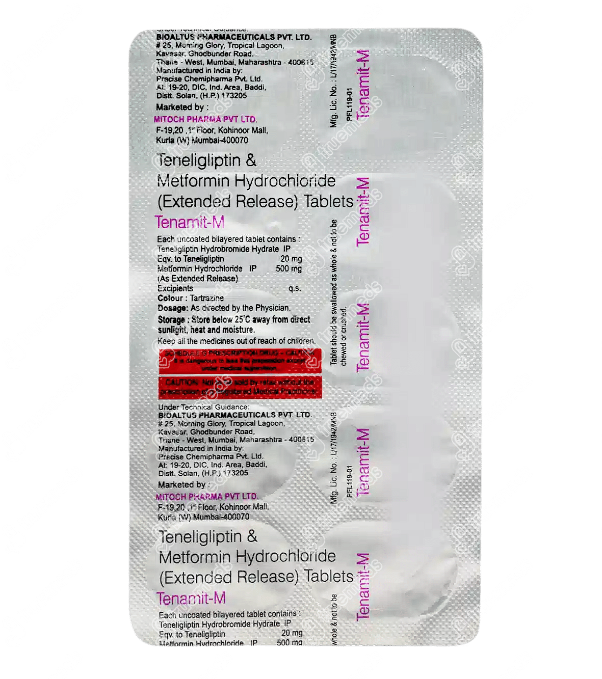 Tenamit M Tablet 10: Uses, Side Effects, Price & Substitutes