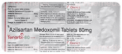 Tenarbi 80 Mg Tablet 10 Tenarbi 80 Mg Tablet 10