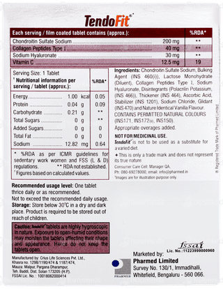 Tendofit Tablet 15
