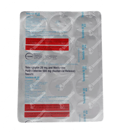 Tenebite M 20/500 Tablet 15 Tenebite M 20/500 Tablet 15