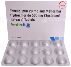 Tenebite M 20/500 Tablet Sr 15