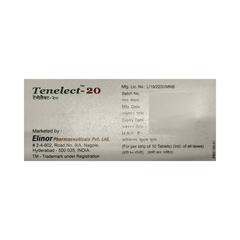 Tenelect 20 Tablet 10 Tenelect 20 Tablet 10