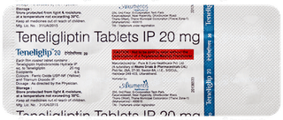 Teneliglip 20 Tablet 10