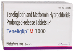 Teneliglip M 1000 Tablet 10 Teneliglip M 1000 Tablet 10
