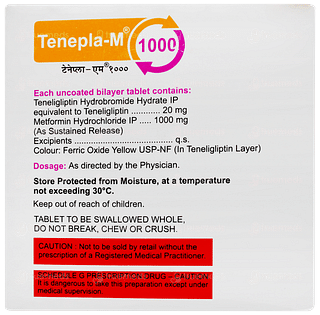 Tenepla M 1000 Tablet 10