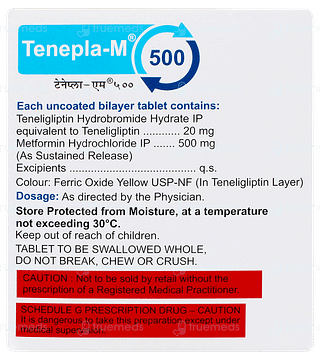 Tenepla M 500 Tablet 10