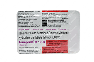 Tenepride M 20/1000 MG Tablet Sr 10