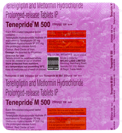 Tenepride M 500 Tablet Pr 15