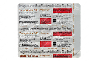 Tenepride M 20/500 MG Tablet Sr 15