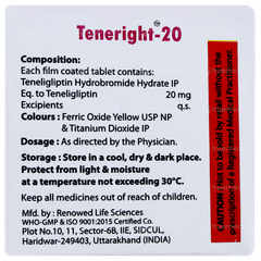Teneright 20 Tablet 10 Teneright 20 Tablet 10