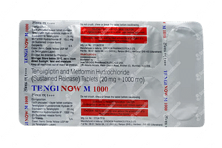 Tenginow M 20/1000 MG Tablet Sr 10