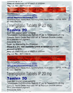 Teniva 20 Tablet 20 Teniva 20 Tablet 20