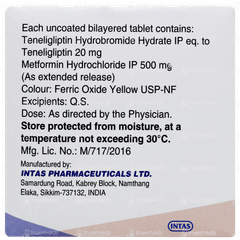 Teniva M Tablet 20