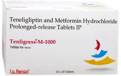 Tenligress M 1000 Tablet 10 Tenligress M 1000 Tablet 10