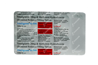 Tenligress M 20/500 MG Tablet Sr 10