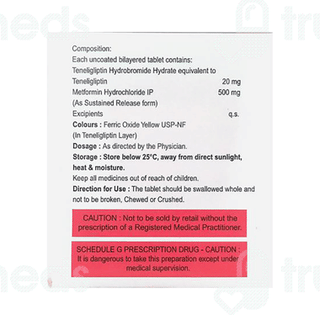 Tenligress M 500 Tablet Sr 10