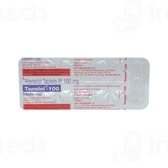 Tenolol 100 Tablet 14 Tenolol 100 Tablet 14