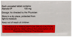 Tenolol 100 Tablet 14