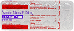 Tenolol 100 Tablet 14