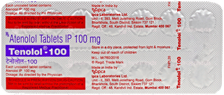 Tenolol 100 Tablet 14
