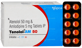 Tenolol Am 50 Tablet 10