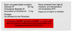 Tenolol Am 50 Tablet 10 Tenolol Am 50 Tablet 10