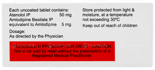Tenolol Am 50 Tablet 10