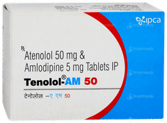 Tenolol Am 50 Tablet 10 Tenolol Am 50 Tablet 10
