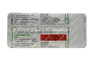 Tenomac 25 MG Tablet 14