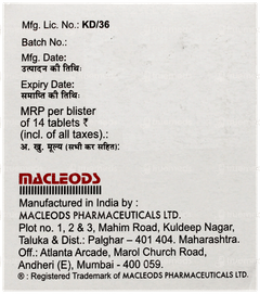 Tenomac 50 Tablet 14 Tenomac 50 Tablet 14