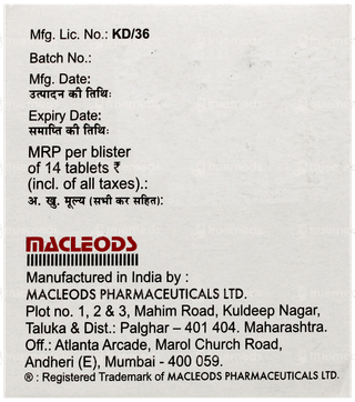 Tenomac 50 Tablet 14