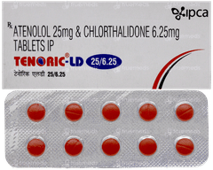 Tenoric Ld 25/6.25 Tablet 10
