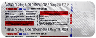Tenoric Ld 25/6.25 Tablet 10
