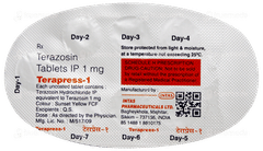 Terapress 1 Tablet 7 Terapress 1 Tablet 7